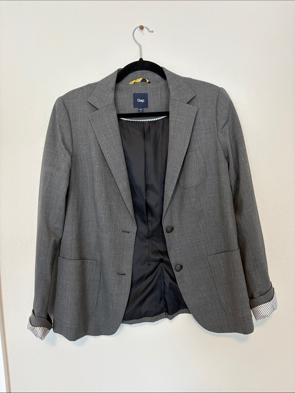 LIKE NEW GAP Business Blazer Suiting | Size 8 | Grey